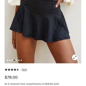 Pleats and thank you short- FP Movement. Size-XS